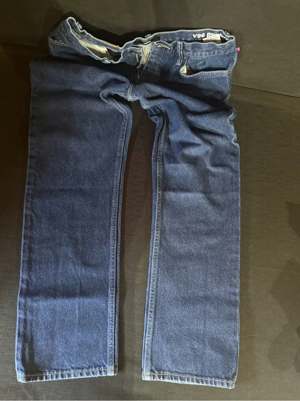 Vans Men’s Dark Blue Straight Jeans